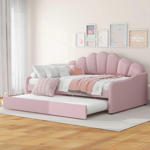 Pink With Twin Trundle