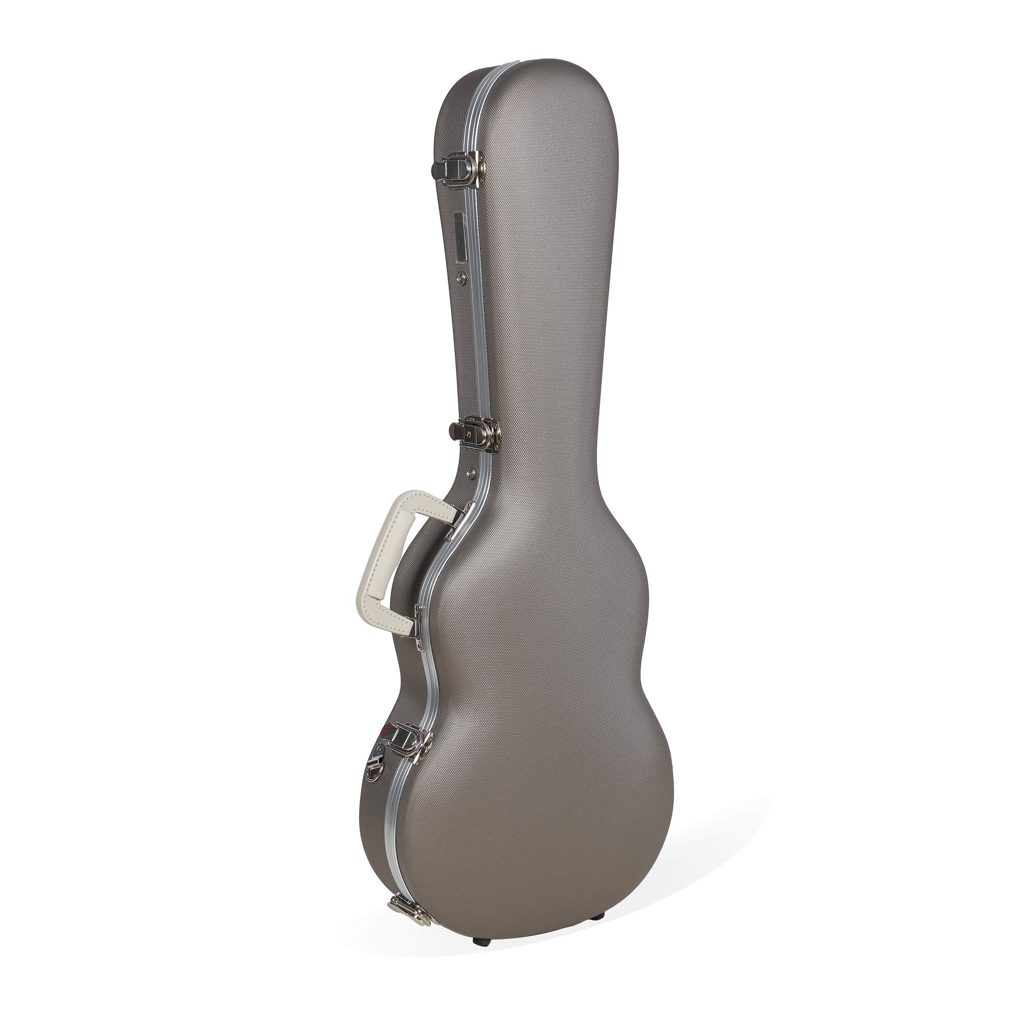 Premium Crossrock Baritone Ukulele Case with Adjustable Backpack Straps - Champagne Color (CRA800BUCH) | Durable Protection for Travel, Performances & Music Lessons