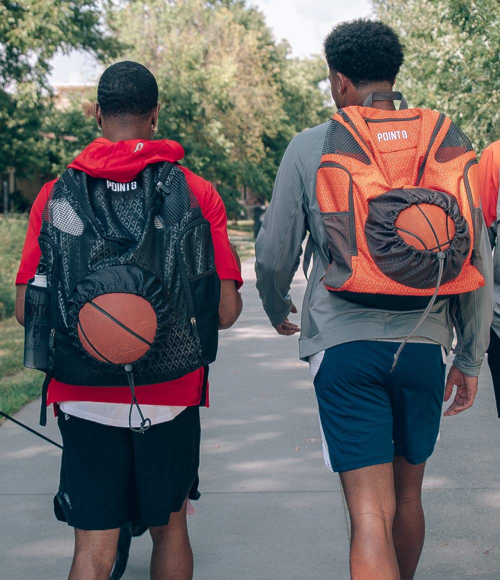 Basketball Backpack with Ventilated Shoe Pocket for Travel & Sports