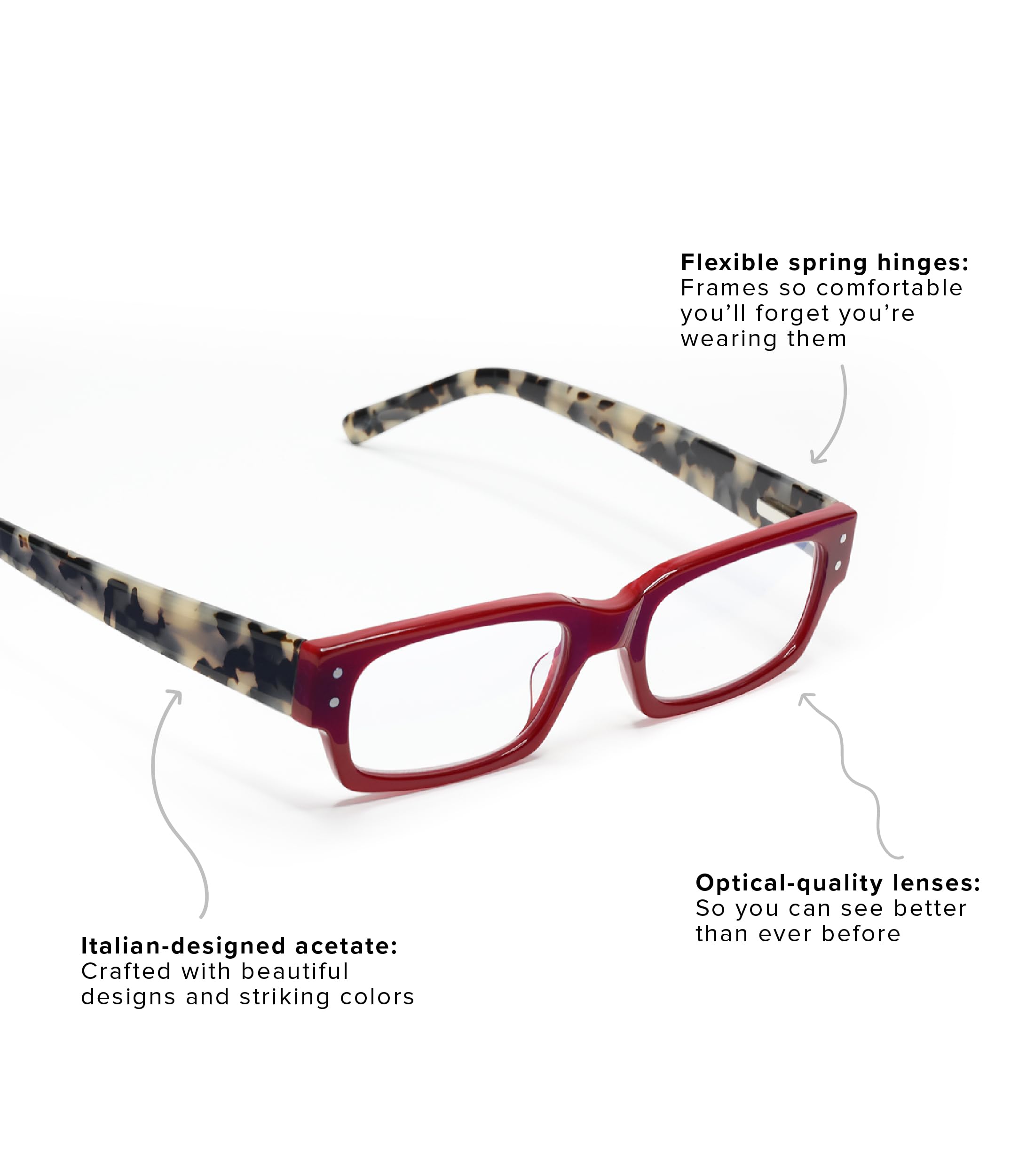 Eyebobs Peckerhead Premium Blue Light Blocking Glasses for Women & Men – Square Frame Computer Reading Glasses with Anti-UV Protection | Reduce Eye Strain for Office Work, Gaming & Screen Time