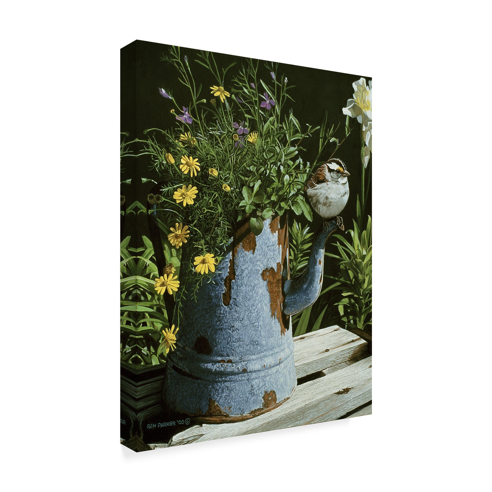 Ron Parker 18x24-Inch Premium Coffee Pot Wall Art - Perfect for Kitchen Decor, Cafe Style Home, and Coffee Lover Gifts