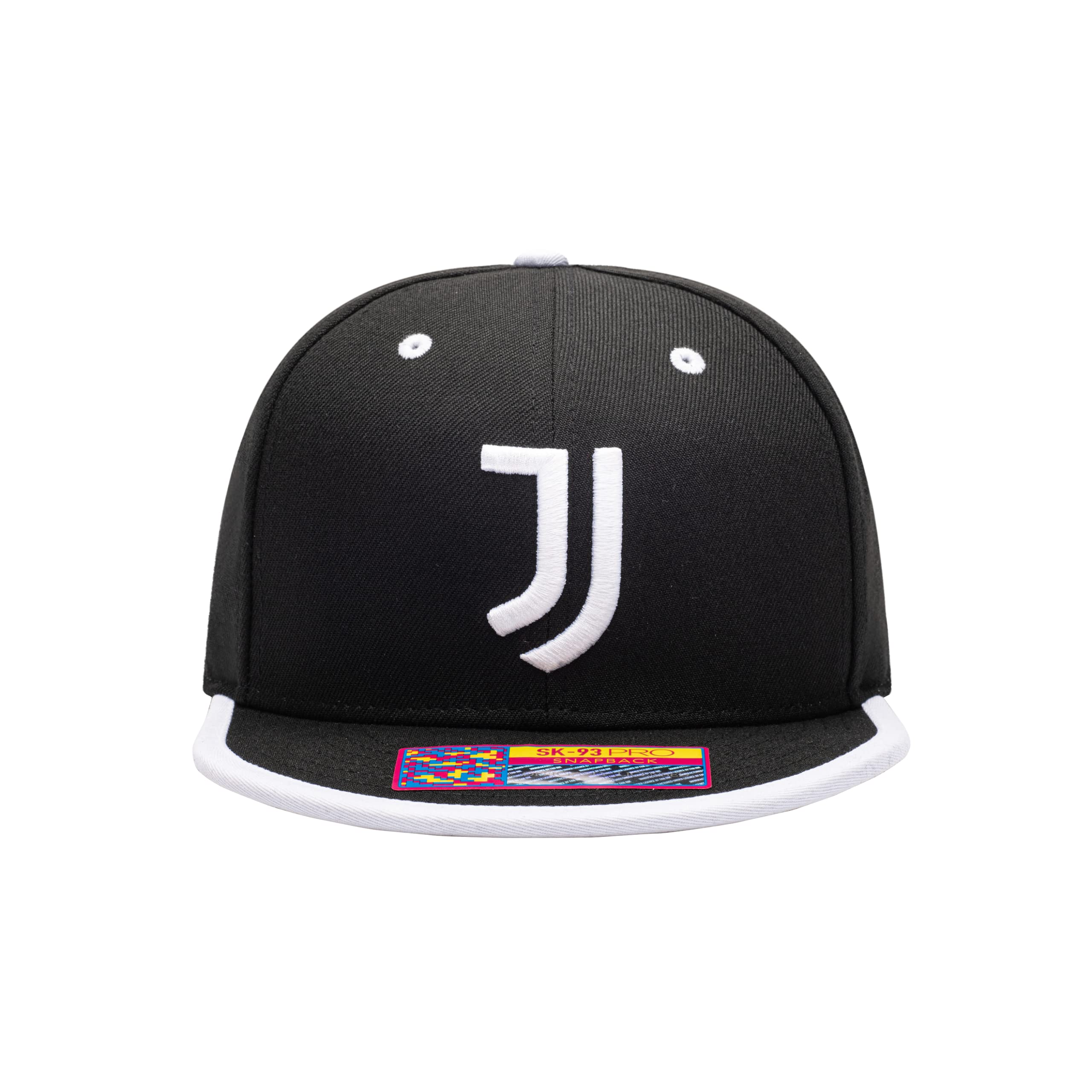 Official Juventus Adjustable Snapback Soccer Hat - Black | Unisex Baseball Cap for Men & Women | Perfect for Fans, Games, and Casual Wear