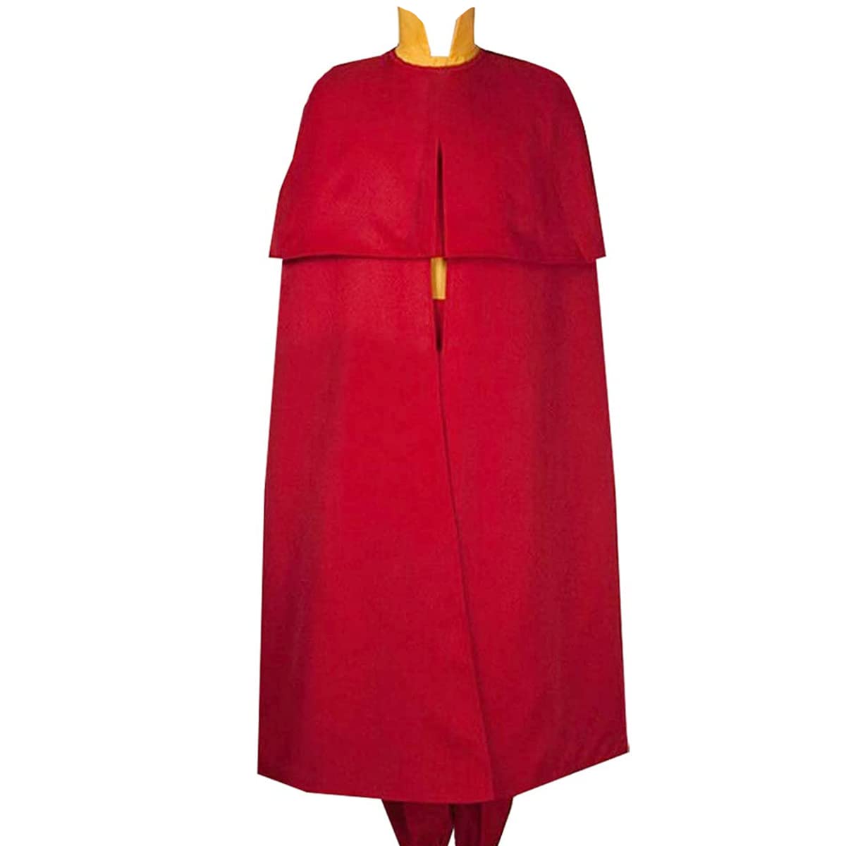 Anime Tenzin Cosplay Costume with Cloak - Full Outfit Set for Halloween, Comic Con & Cosplay Events - Perfect for Fans of Avatar: The Last Airbender