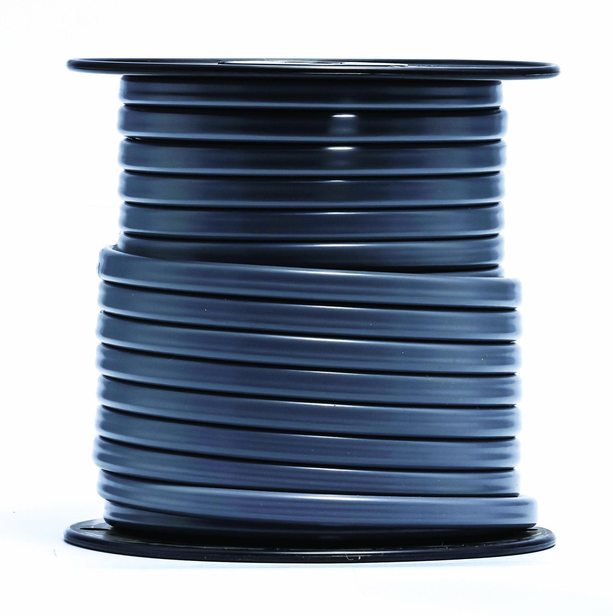 EAZ LIFT 12 Gauge Jacketed Grey Brake Wire - 100ft (64587) | Durable Trailer Brake Cable for Safe Towing & Heavy-Duty Applications