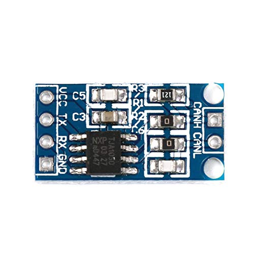 5Pcs TJA1050 CAN Controller Module - High-Speed CAN Bus Transceiver Board with TJA1050 Chip for Arduino, Raspberry Pi, and Automotive Applications - Perfect for DIY Projects, Vehicle Diagnostics, and Industrial Automation