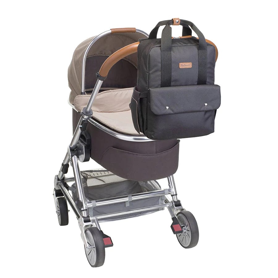 Babymel Georgi Eco-Friendly Vegan Leather Diaper Backpack - Stylish & Spacious Baby Bag for Moms, Perfect for Travel, Daycare & Everyday Use