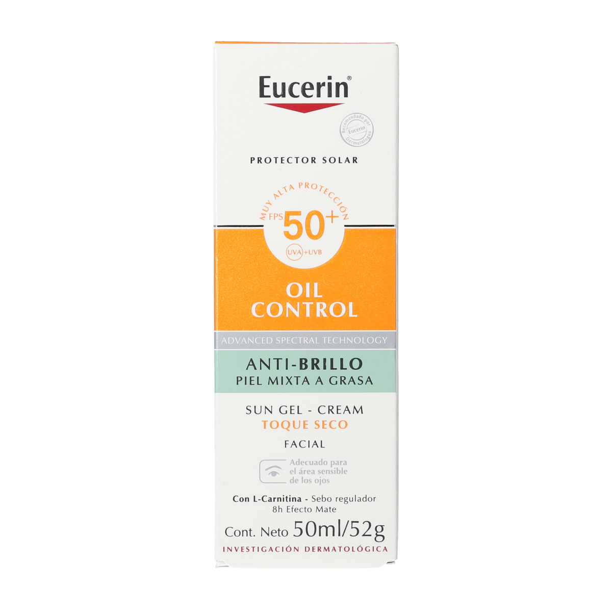 Oil Control SPF 50+ Sunscreen for Oily & Combination Skin - Matte Finish, Non-Greasy Formula - Perfect for Outdoor Activities & Daily Sun Protection