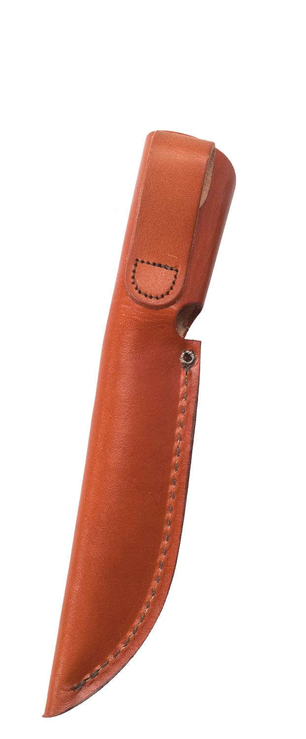 Premium WR XX Fixed Blade Pocket Knife - High Polished Leather Sheath - Stainless Steel 316 5 SS Blade - 9.5 Inch Closed Length - Ideal for Camping, Hiking & Outdoor Survival