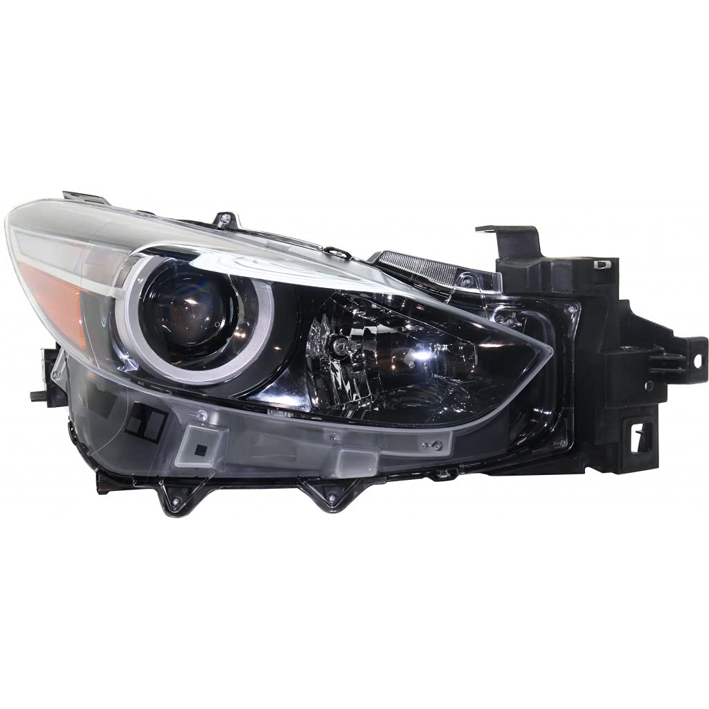 2017-2018 Mazda 3 Passenger Side Headlight Replacement - OEM MA2503149 Compatible - Perfect for Night Driving & Foggy Conditions