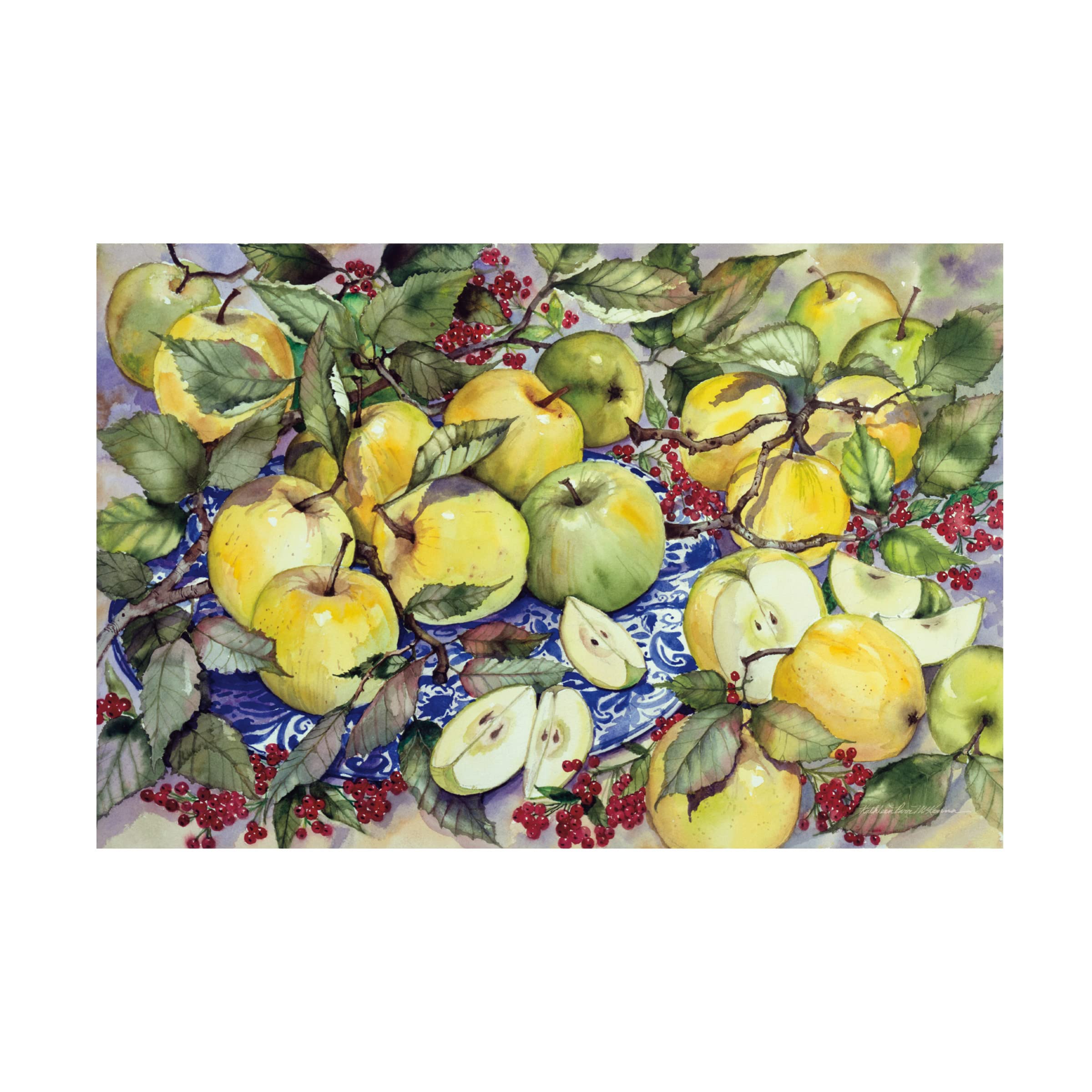 Trademark Fine Art 'Just Picked' Canvas Wall Art by Kathleen Parr McKenna - Vibrant Floral Painting for Living Room, Bedroom & Office Decor
