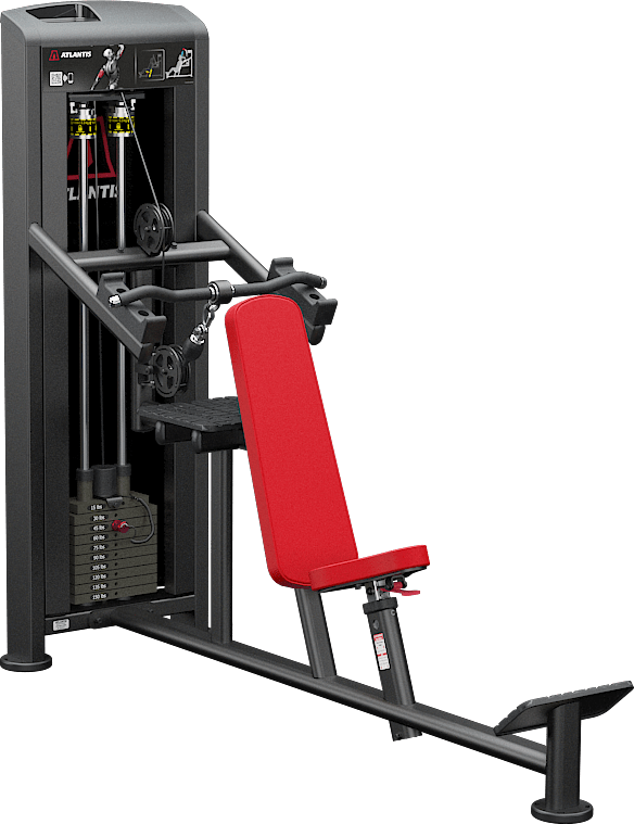 ATLANTIS Overhead Triceps Machine with Cable Motion - Gym Strength Training Equipment for Arm Workouts & Home Fitness
