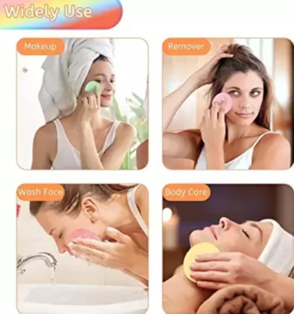 Feelhigh Beauty Sponge Blender - Compressed Makeup Sponge Pads for Flawless Foundation & Concealer Application | Perfect for Liquid, Cream & Powder Cosmetics | Professional Makeup Tools for Daily Use & Travel