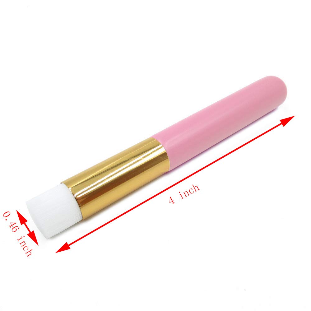 2 Pack Eyelash Cleaning Brushes - Deep Cleaning Makeup Tool for Eyelash Extensions, Blackhead Removal & Nose Care | Lash Shampoo Cleanser & Cosmetic Peel Off | Perfect for Salon, Spa & Home Use