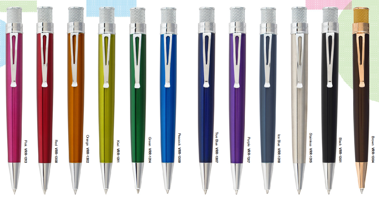 Retro 51 Classic Lacquer Rollerball Pen - Smooth Writing Gift for Professionals & Students - Perfect for Office, School & Journaling