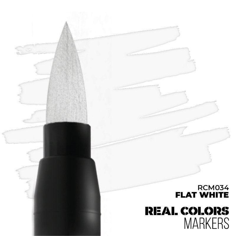 AK Interactive Paint Pens - Flat White Acrylic Paint Marker for Miniatures, Models & DIY Crafts - Perfect for Warhammer, Gundam & Scale Model Painting