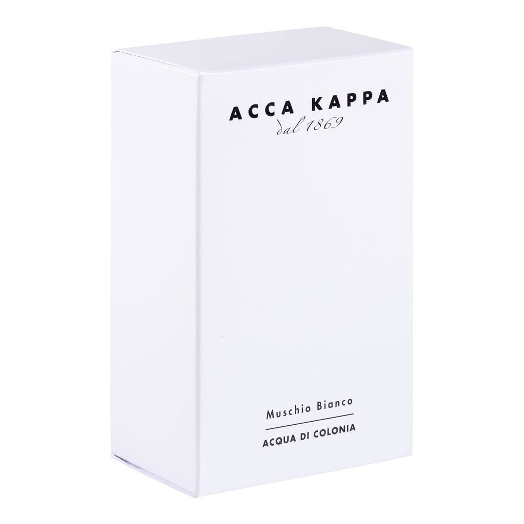 Acca Kappa White Moss Eau de Cologne for Men & Women - Fresh Citrus Aromatic Perfume Spray - Long Lasting Fragrance for Daily Wear, Office & Special Occasions