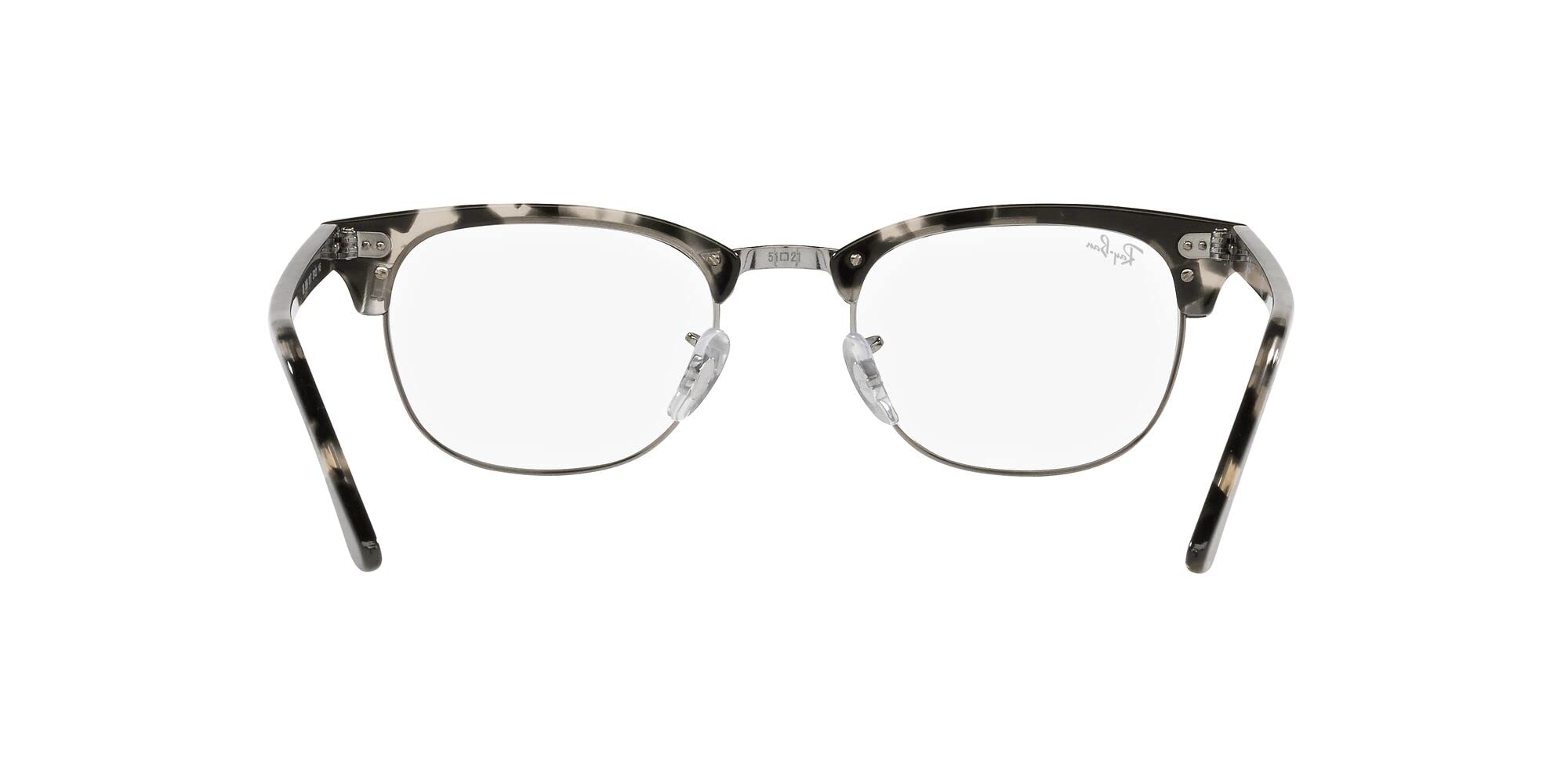 Ray-Ban Rx5154 Clubmaster Square Prescription Eyeglasses Frames - Classic Retro Style for Men & Women - Perfect for Reading, Office Work, and Fashion Accessories