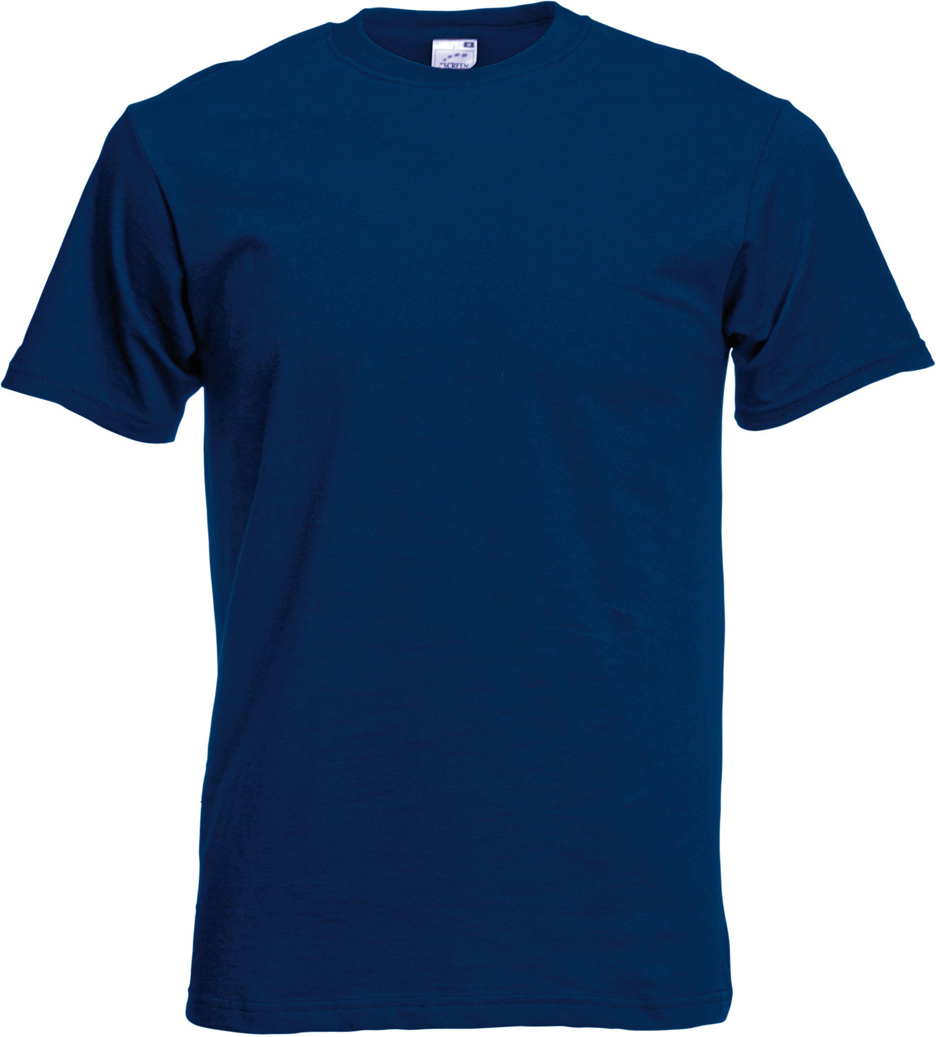 Fruit of the Loom Original Cotton Crewneck T-Shirt for Men - Soft Comfortable Navy Blue Tee - Perfect for Casual Wear, Gym & Everyday Outfits