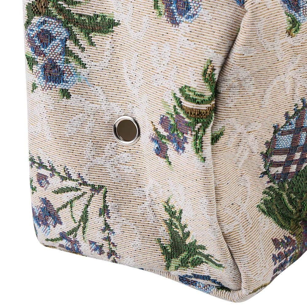 Yarn Organizer Bag - Knitting Storage Bag for Needles, Fabric & Sewing Accessories - Portable Craft Organizer for Knitters, Quilters & DIY Enthusiasts (Perfect for Home, Travel & Craft Room Organization)
