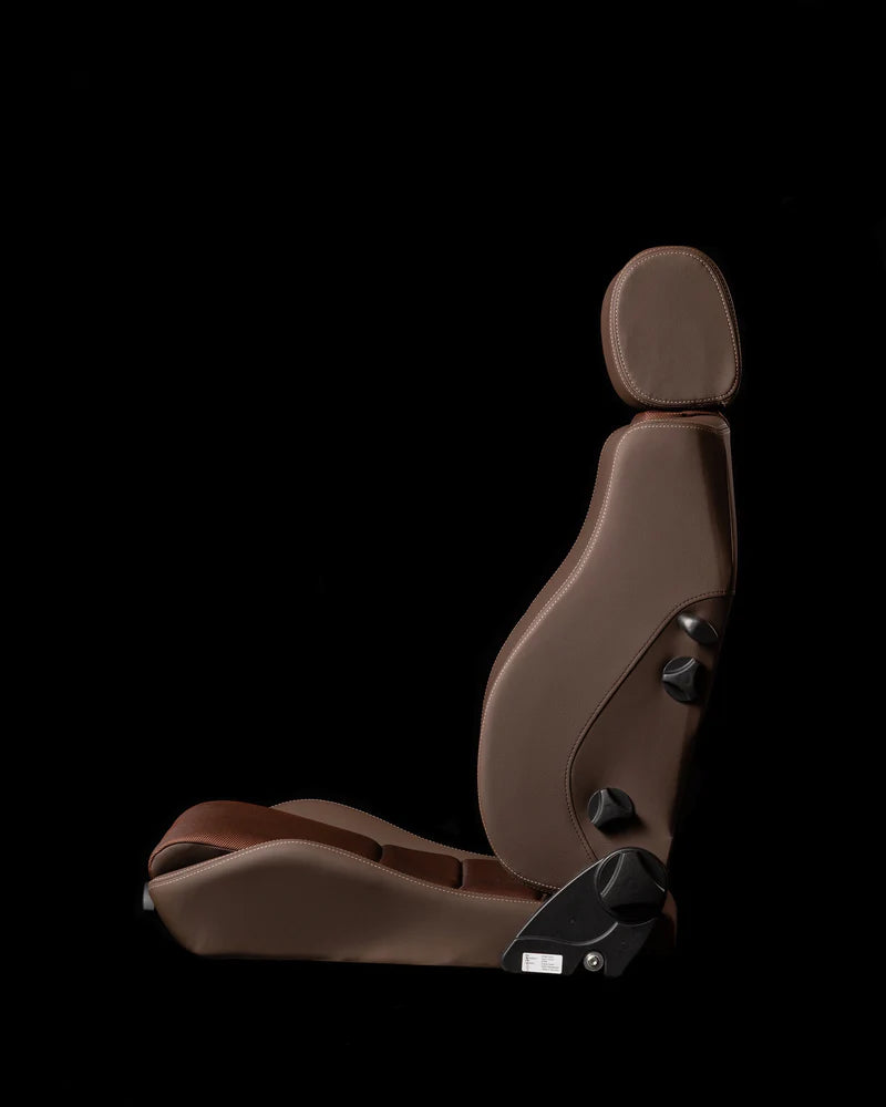 Scheel Mann Vario F Seat - Adjustable Motorcycle Seat for Comfortable Long Distance Riding - Perfect for Touring, Cruising & Adventure Bikes