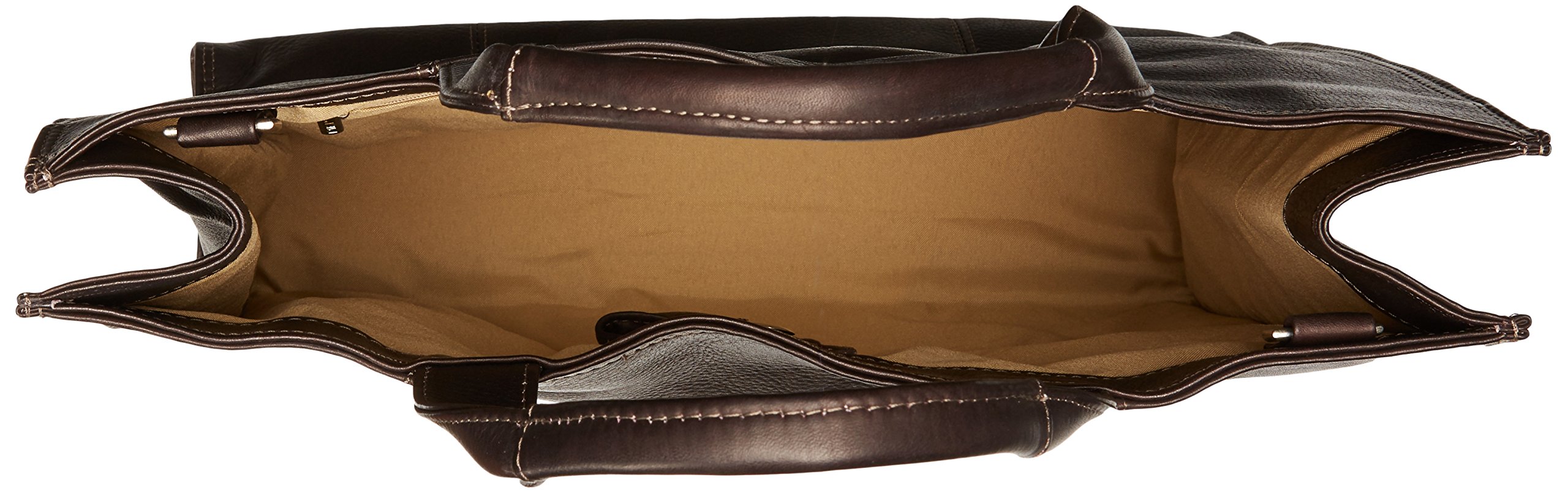 Premium Chocolate Brown Carry-All Tote Bag - Spacious & Durable for Work, Travel & Shopping - Stylish One Size Fits Most