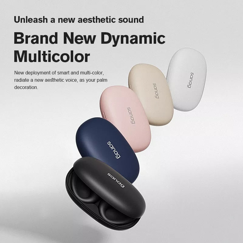 Sanag Z63S Pro Wireless Bluetooth Headphones with ANC, Ear Hook Design for Sports & Running - Perfect for Gym, Workouts, and Outdoor Activities