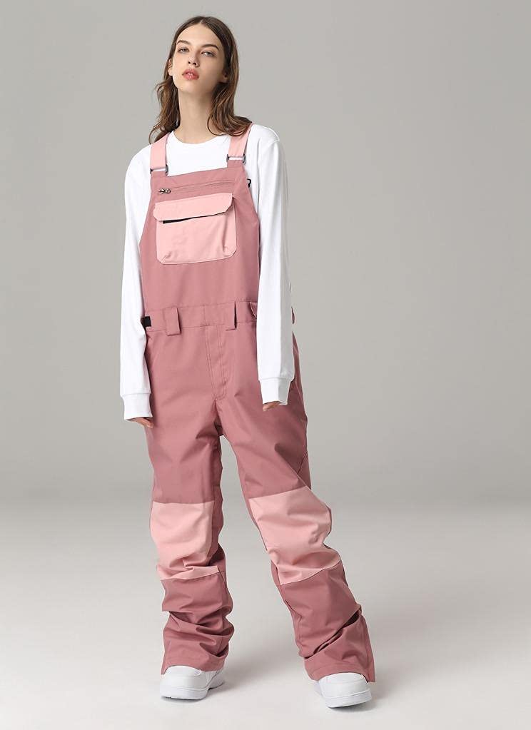 SEARIPE Women's & Men's Insulated Snow Bib Overalls - Adjustable, Wear-Resistant Ski Pants for Hiking, Climbing & Winter Sports | Perfect for Skiing, Snowboarding & Cold Weather Outdoor Activities