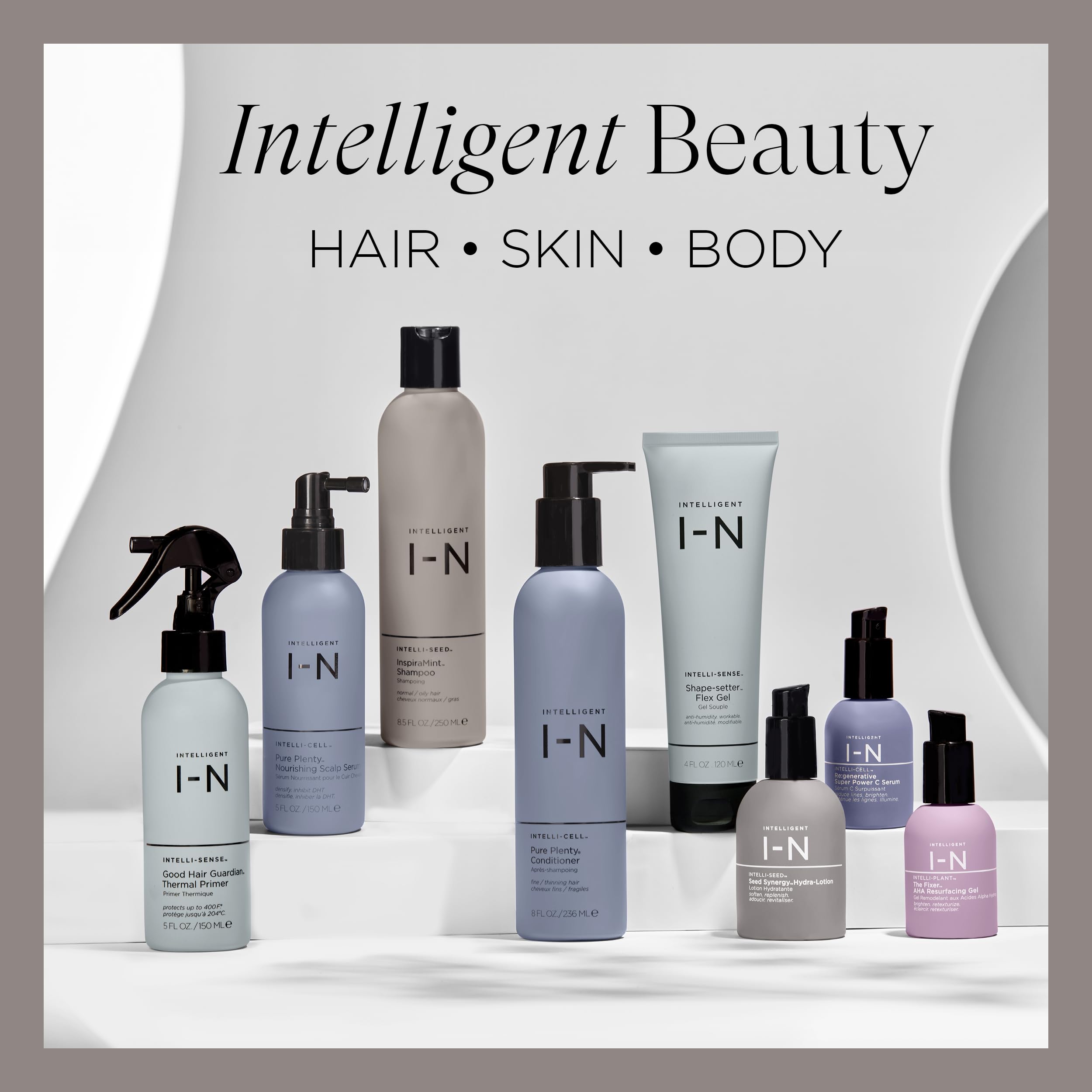 Intelligent Nutrients InspiraMint Shampoo - Organic Mint Daily Shampoo for Fine & Oily Hair | Balancing, Refreshing, Color-Safe & Vegan Formula (32 Fl Oz) | Perfect for Daily Hair Care & Scalp Refreshment