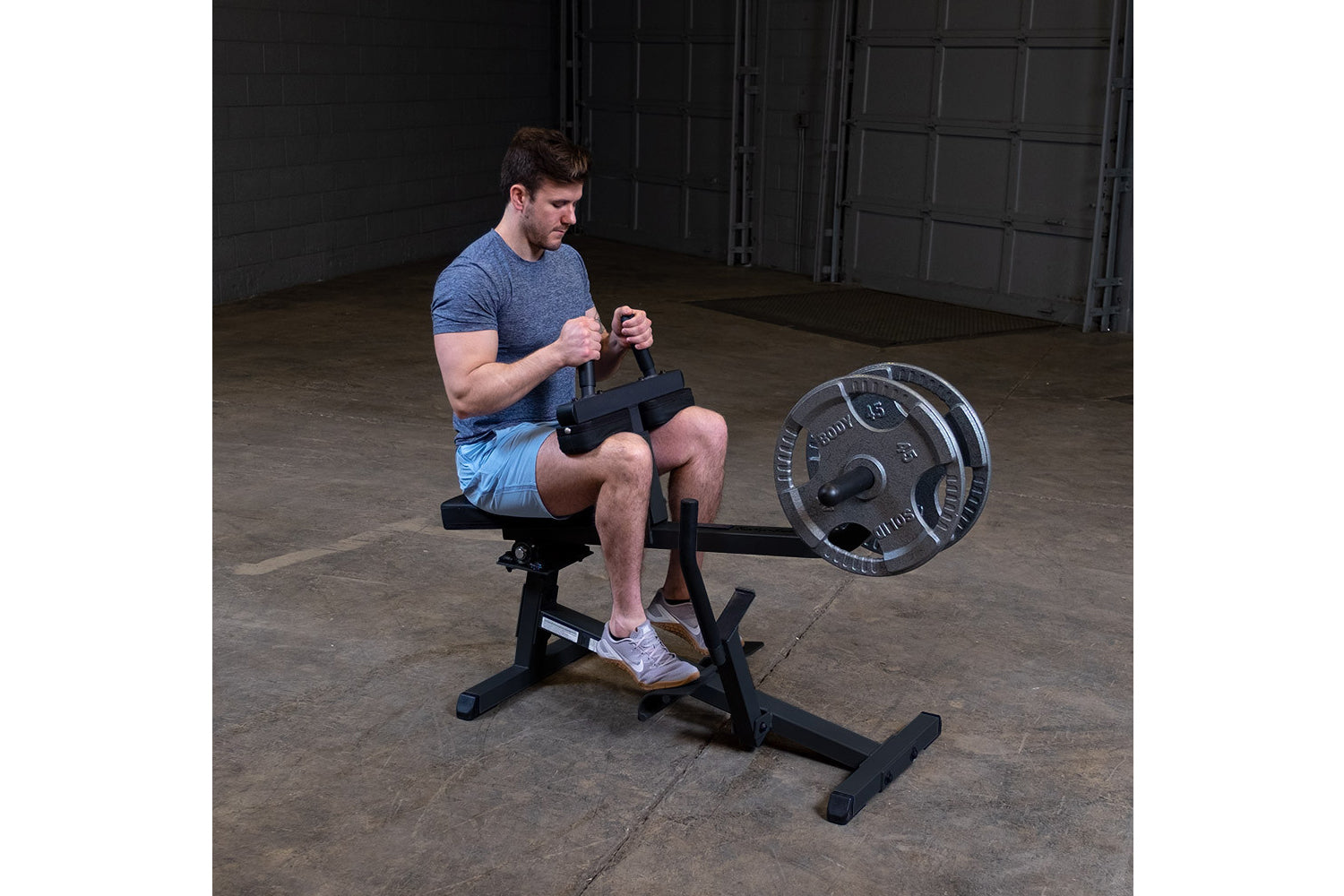 Body Solid Commercial Seated Calf Raise Machine - Heavy Duty Gym Equipment for Home & Commercial Use - Perfect for Leg Workouts & Strength Training