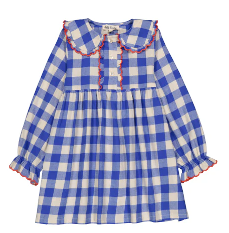 Hello Simone Mina Dress for Girls (3-12 Years) - Floral Summer Dress for Kids, Birthday Party & Special Occasions
