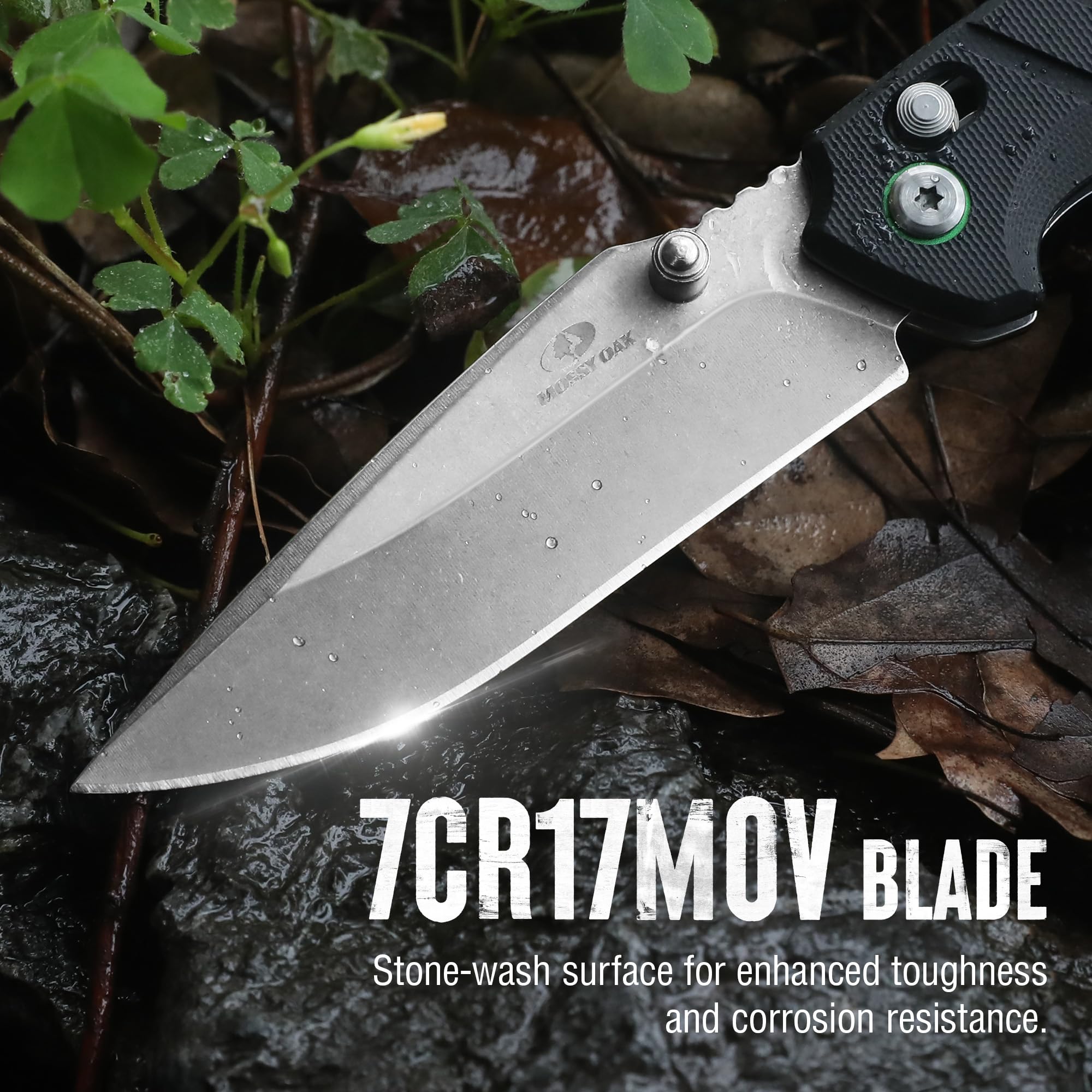 MOSSY OAK Folding Pocket Knife - 4