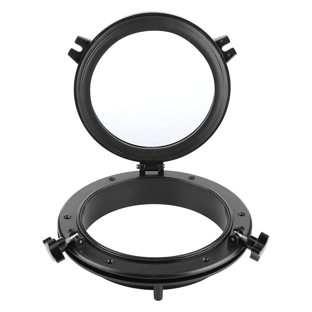 10 Inch Marine Boat Porthole - Universal Round Boat Window Replacement for RV, Yacht, Cabin Cruiser | Waterproof & Rustproof for Harsh Marine Environments