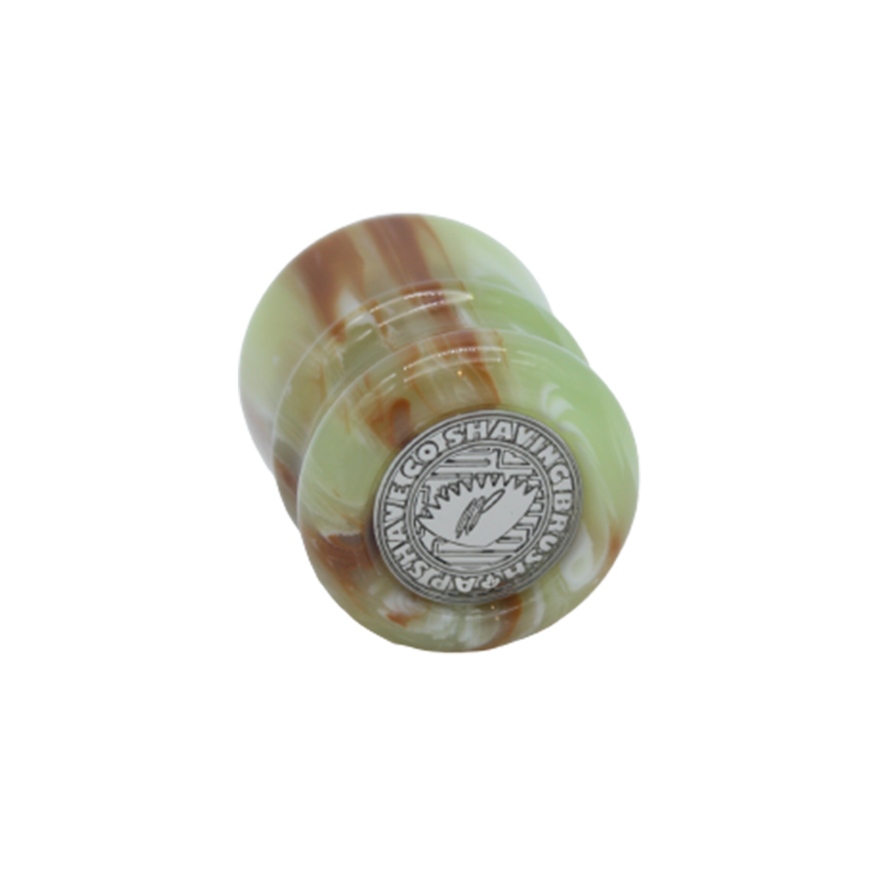 Premium Jade Handcrafted Shaving Brush Handle for Wet Shaving - Fits 24mm & 26mm Knots - Luxury Grooming Gift for Men - Perfect for Traditional Barber Shave & Home Spa Relaxation