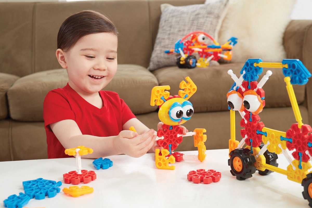 K'NEX 85701 Oodles of Pals Building Set - 116-Piece Educational Construction Toy for Kids Ages 3+ | STEM Learning, Creative Play & Fine Motor Skills Development | Perfect for Preschoolers, Birthday Gifts & Classroom Activities