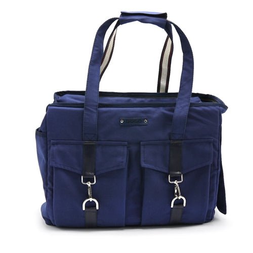 Premium Buckle Tote Bag V2 - Stylish Navy Blue Shoulder Bag for Women | Perfect for Work, Travel & Shopping | Durable & Fashionable Handbag