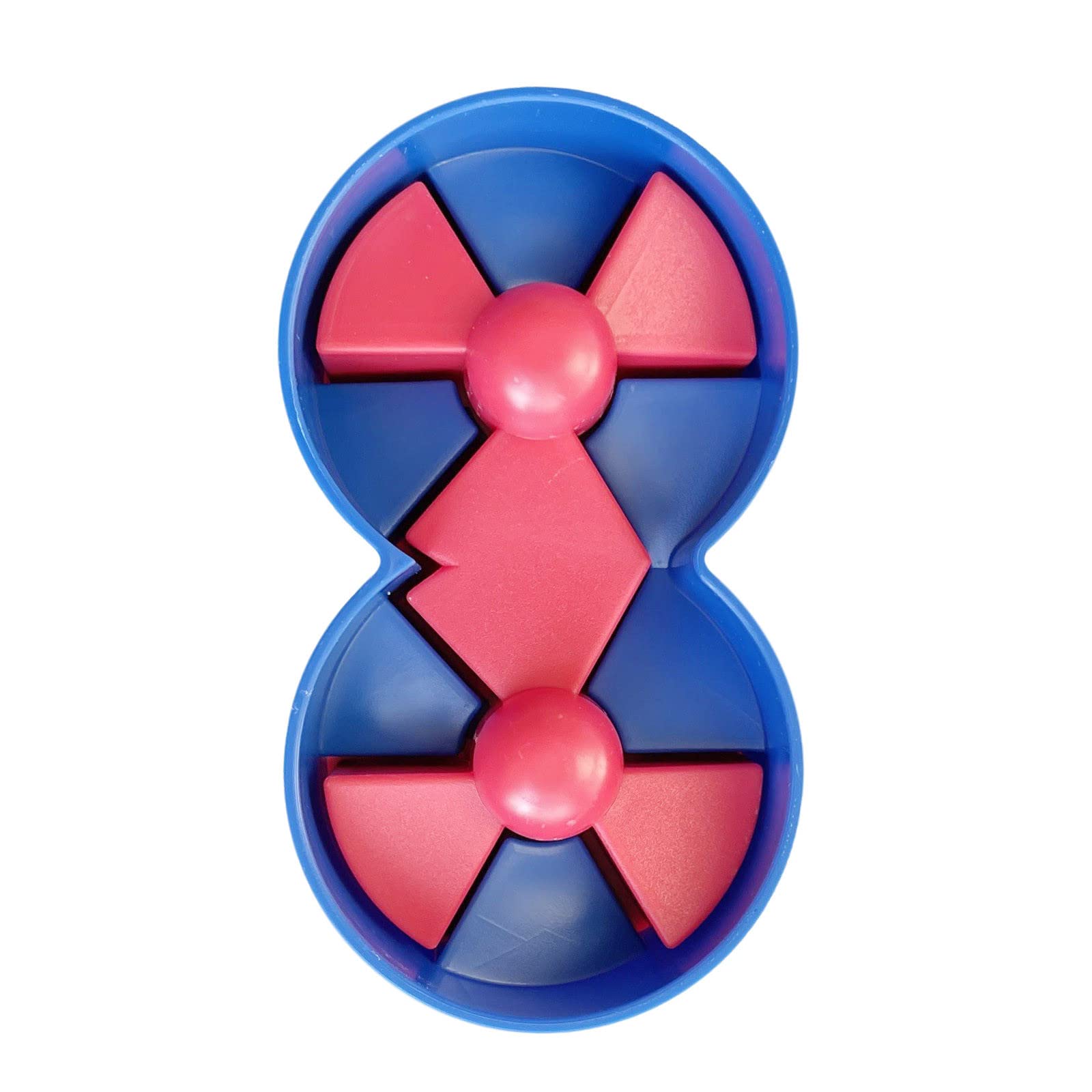 8-Piece Mini Ball Fidget Toy Set for Kids - Stress Relief & Sensory Play - Plastic Anti-Anxiety Toys for Children (Blue) | Perfect for Classrooms, Travel & ADHD Focus