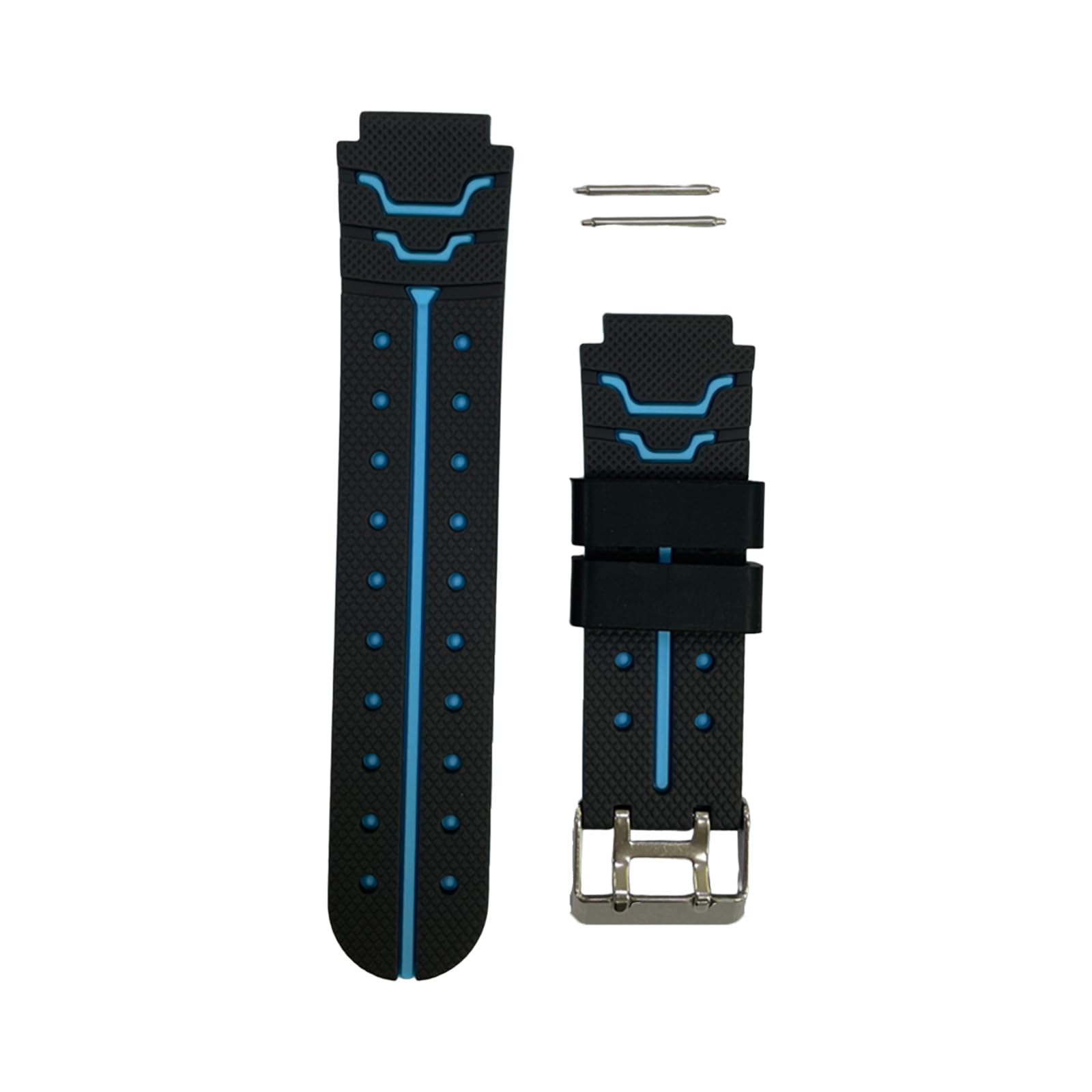 **16mm Kids Watch Strap - Soft Rubber Watch Band for Boys & Girls - Durable & Adjustable Replacement Watch Belt for School, Sports & Outdoor Activities**