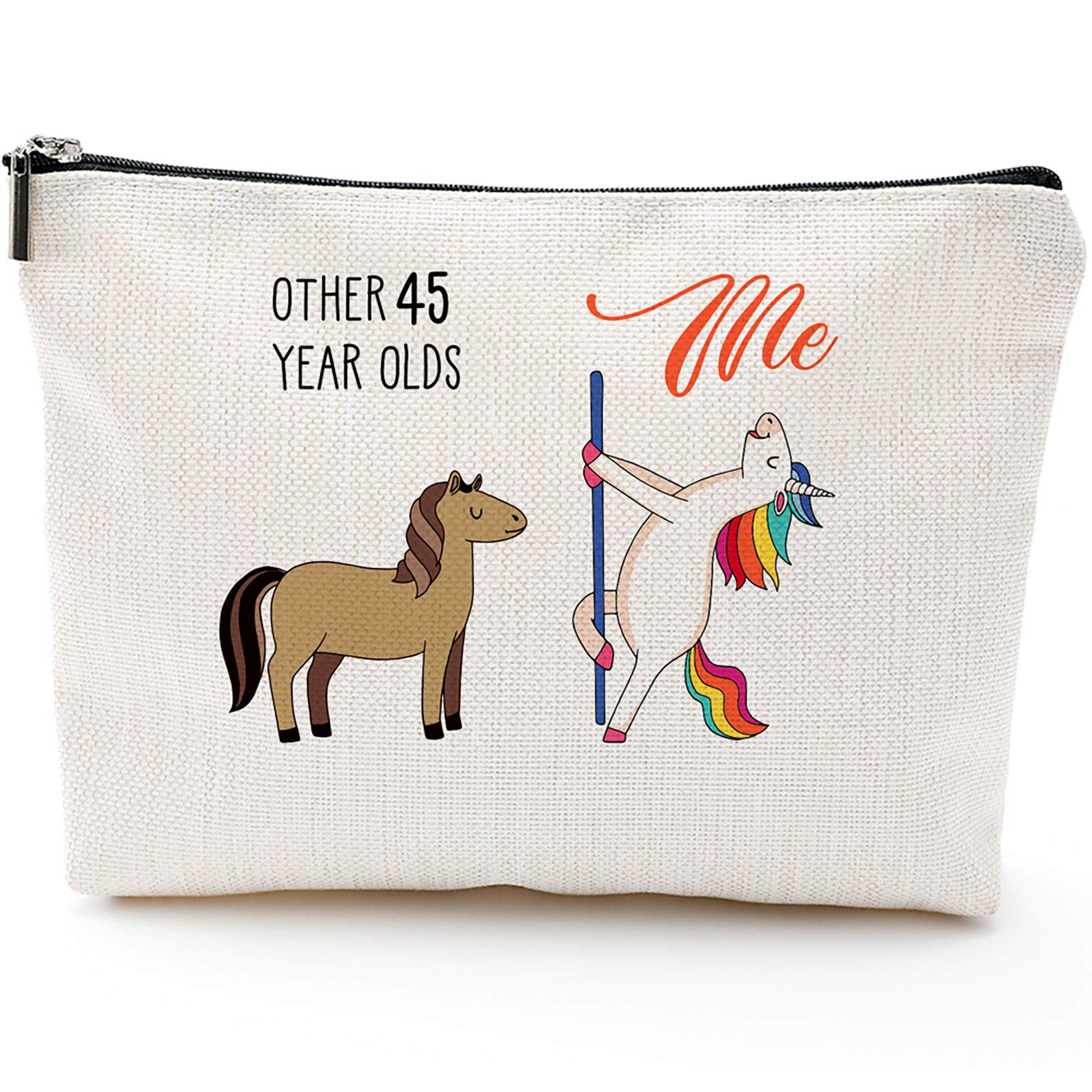 Funny 45th Birthday Gift for Women - Unicorn Themed Present for Mom, Aunt, Sister, Friend, Employee, Boss, Coworker or Teacher Turning 45 Years Old | Perfect for 1977 Birth Year Celebrations, Office Surprises & Milestone Party Decorations