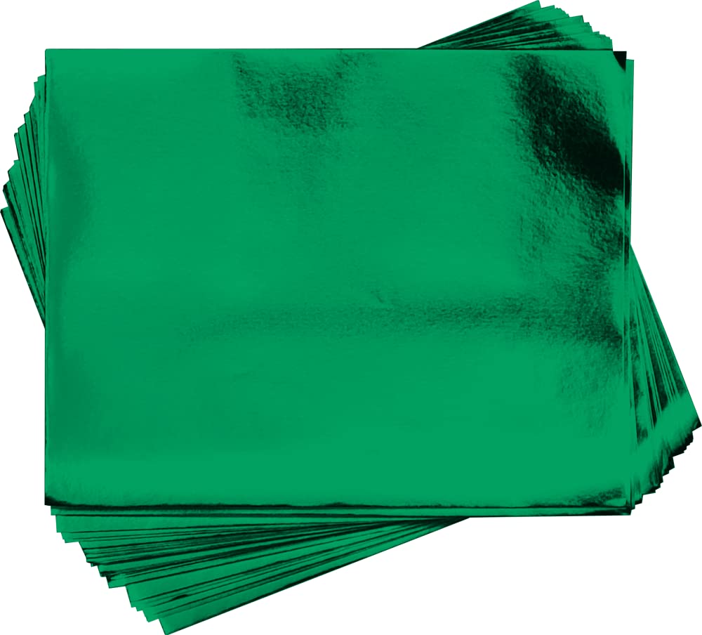 Premium Dark Green Candy Bar Foil Wrapping Paper for Chocolate Bars - Ideal for Candy Packaging, Baking, Gift Wrapping & Party Favors