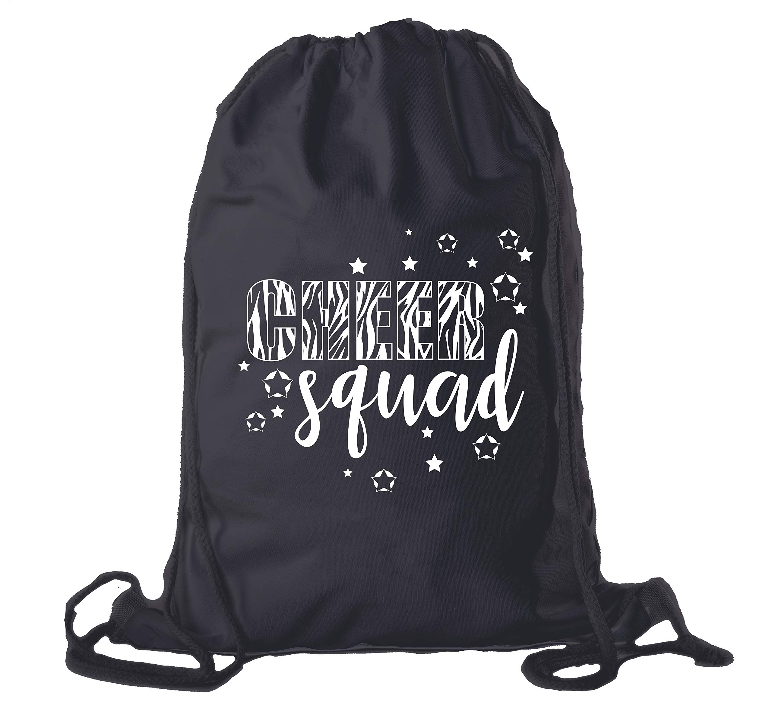 Cheerleading Backpacks for Girls - Cheer and Pom Drawstring Bags - Team Spirit Cinch Bags for Cheerleaders - Perfect for Practice, Games, and Competitions