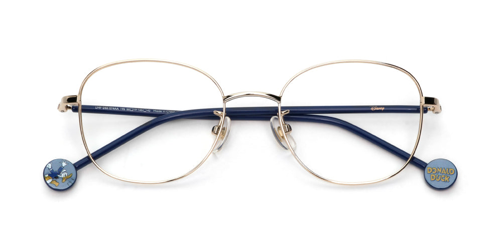 JINS x Disney Donald Duck 074 Eyeglasses - Stylish & Fun Optical Frames for Adults & Kids | Perfect for Cosplay, Disney Fans, and Everyday Wear