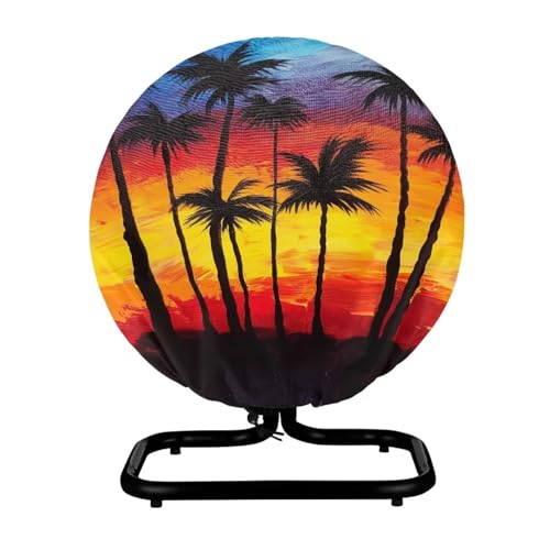 Palm Tree and Sunset