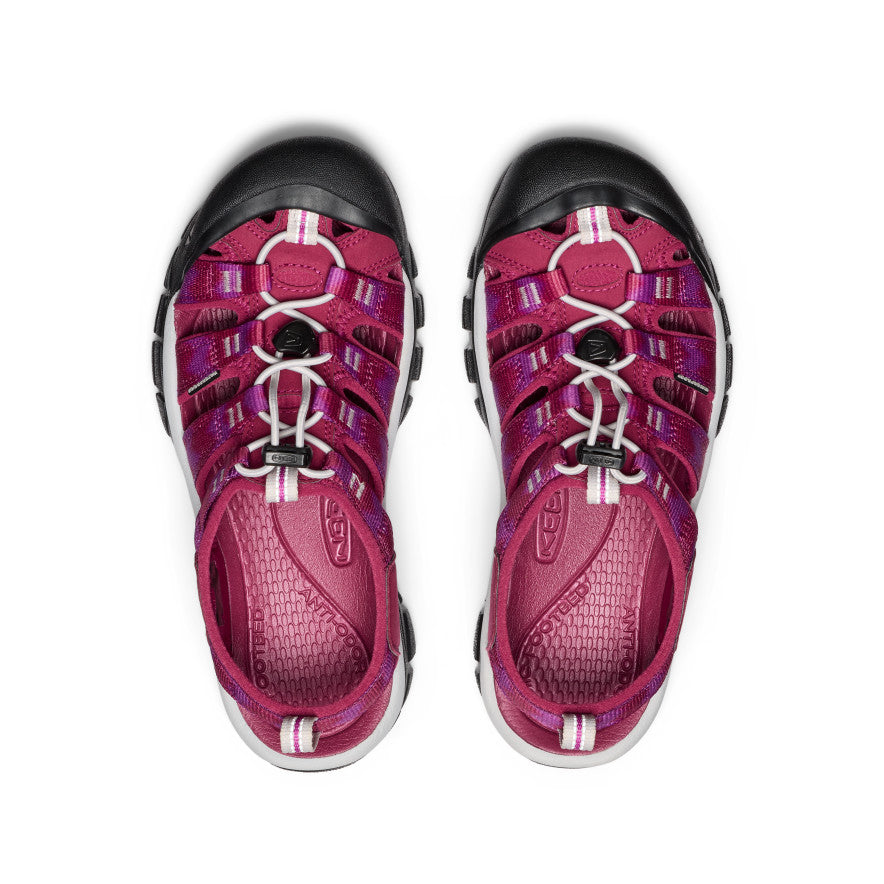 Women's Newport H2 Sandals - Comfortable Beach & Casual Walking Shoes for Summer | Beaujolais/Star White | Perfect for Outdoor Activities, Vacation & Daily Wear