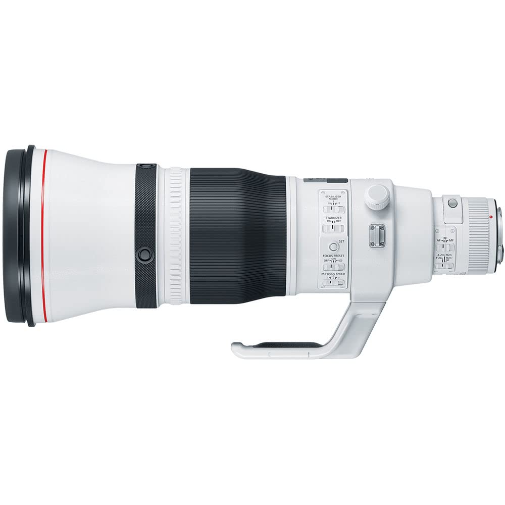 Canon EF 600mm f/4L IS III USM Super Telephoto Lens (Renewed) with Backpack, 64GB Memory Card, Tripod & Full Accessory Kit - Perfect for Wildlife Photography, Sports Events & Nature Shooting