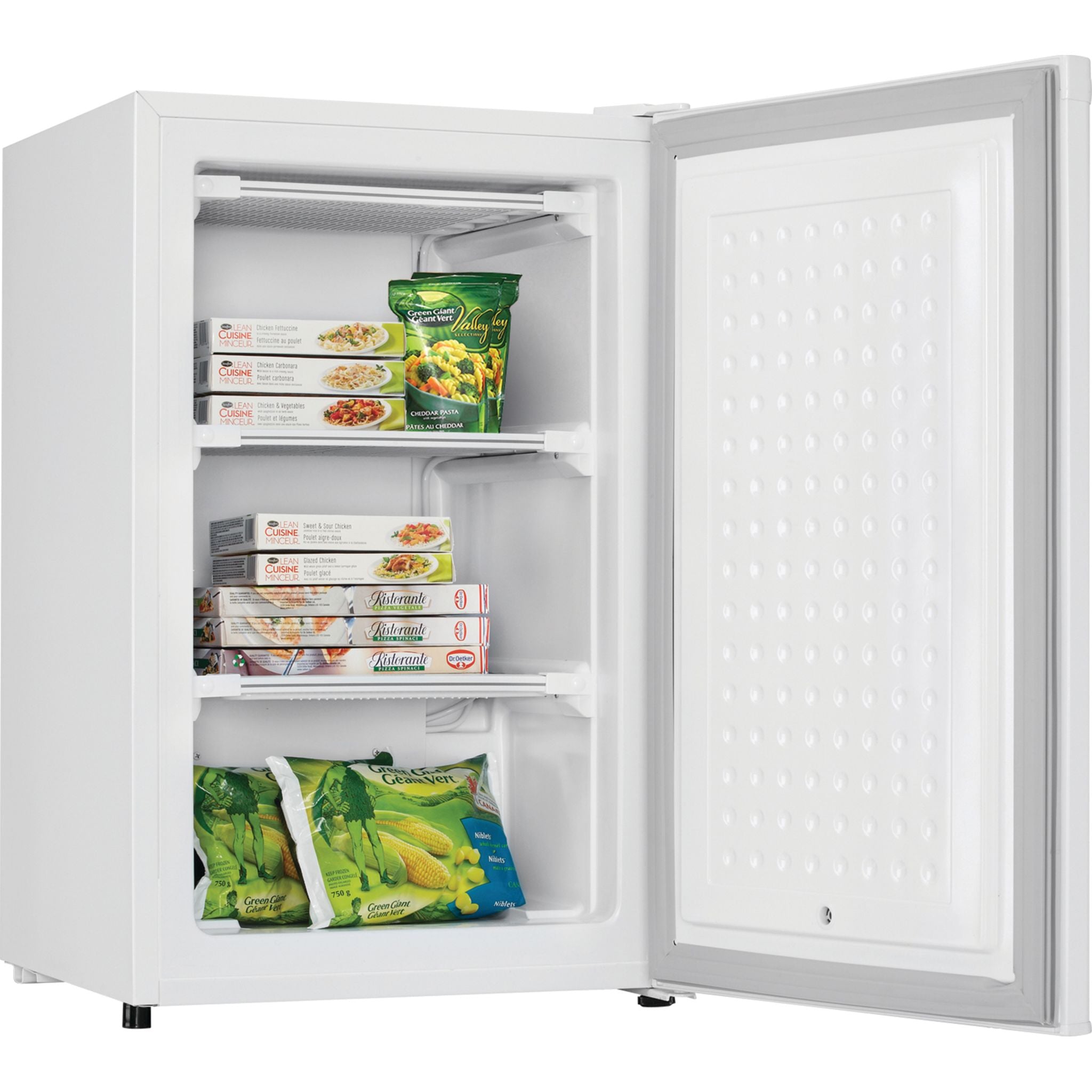 Danby 3.2 cu ft Upright Freezer - Compact Deep Freezer for Home, Garage & Basement - Energy Efficient Standalone Freezer for Frozen Food Storage