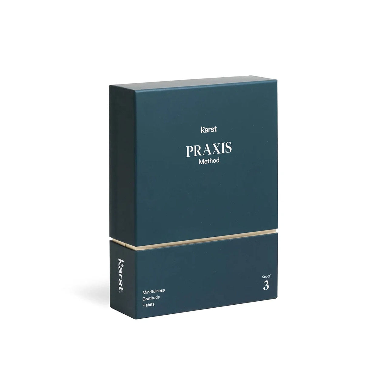 Praxis Method Journal Set - Premium Notebook & Planner for Productivity, Goal Setting & Self-Improvement | Perfect for Students, Professionals & Personal Development