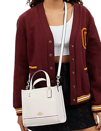 Coach Dempsey Tote 22 - Stylish Leather Handbag for Women | Perfect for Work, Travel & Everyday Use | Luxury Designer Shoulder Bag & Crossbody Purse