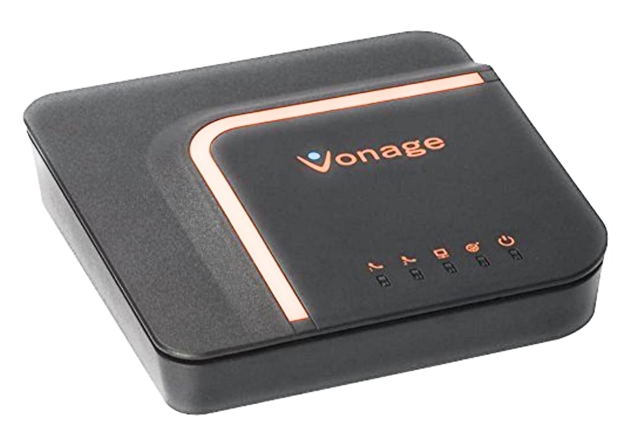 Vonage VDV23-VD Digital Phone Adapter for Home & Business VoIP Service - Reliable Internet Calling for Remote Work & Office Communication