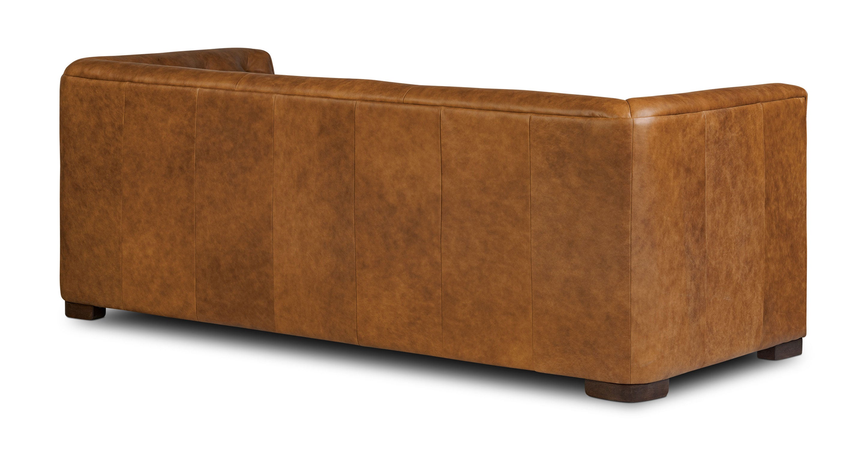 Essex 86 Leather Pull-Out Convertible Sleeper Sofa - Modern Leather Sofa Bed for Living Room, Guest Room & Small Spaces