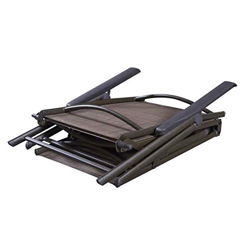 Premium Adjustable Outdoor Lounge Chaise - Waterproof & Foldable Patio Chair for Poolside, Beach, Garden Relaxation
